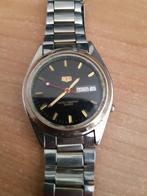 Seiko 5 vintage Heren horloge  -  Japan, Gebruikt, Staal, Polshorloge, Ophalen of Verzenden