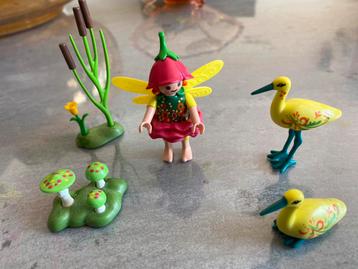 Playmobil Fairies, elfje met ooievaars (9138) beschikbaar voor biedingen