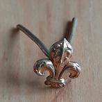 Zeer Klein Scouting Embleem Insigne Franse Lelie, Verzenden, Zo goed als nieuw, Embleem, Speld of Insigne