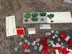Diverse jaren 60 lego garage,showroom,bomen,motor, Ophalen, Gebruikt, Losse stenen, Lego