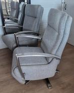 2 relaxfauteuils van XOOON, grijs gemêleerd, Huis en Inrichting, Fauteuils, Ophalen, Gebruikt, Stof, 50 tot 75 cm