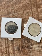 Aangeboden : 2 stuks gulden muntstukken, Ophalen of Verzenden, Koningin Beatrix