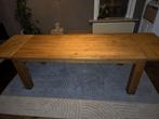 Eikenhouten eettafel uitschuifbaar- Robuust & Stijlvol!, Huis en Inrichting, Tafels | Eettafels, Ophalen, Gebruikt, 100 tot 150 cm