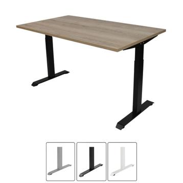 NIEUW Basic instelbaar bureau - kleur blad natuur eiken beschikbaar voor biedingen