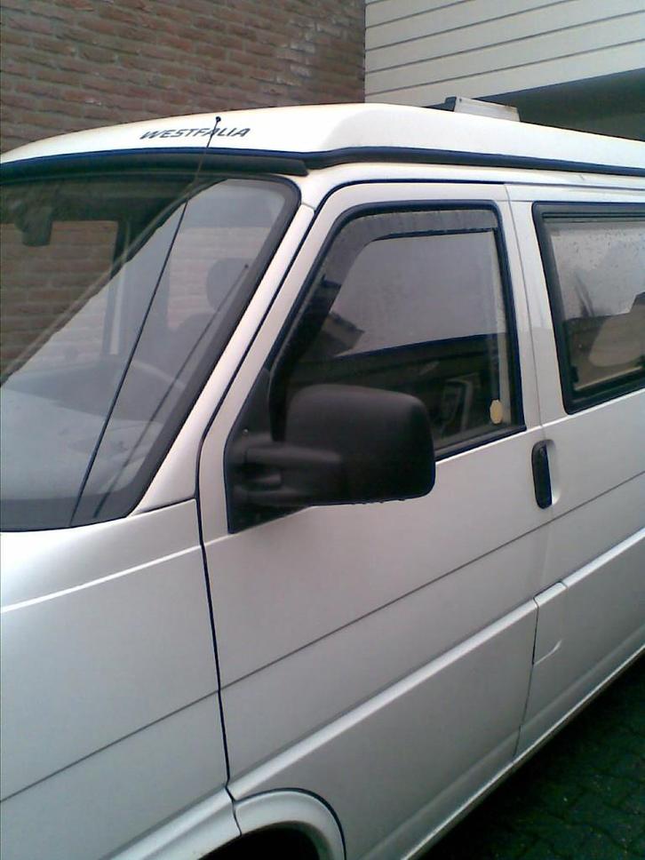 T4 zijwindschermen raamspoilers raamgeleiders donker getint, Caravans en Kamperen, Camper-accessoires, Nieuw, Ophalen of Verzenden