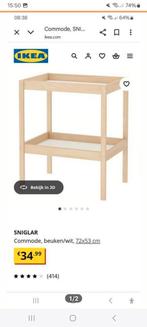 Comode, Kinderen en Baby's, Kinderkamer | Commodes en Kasten, Ophalen, Minder dan 75 cm, 50 tot 70 cm, 105 cm of meer
