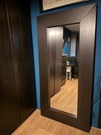 IKEA Mongstad spiegel 190x94 cm • Zwartbruin, Huis en Inrichting, Woonaccessoires | Spiegels, Ophalen, Zo goed als nieuw, 75 tot 100 cm