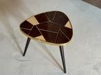 Vintage DDR Mozaïek Bijzettafel, Ophalen, Overige materialen, Minder dan 55 cm, Gebruikt