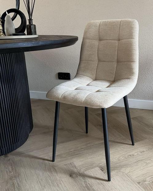SALE 60% eetkamerstoel billy BY CHEFMEUBEL SALE!!, Huis en Inrichting, Stoelen, Nieuw, Vijf, Zes of meer stoelen, Hout, Metaal