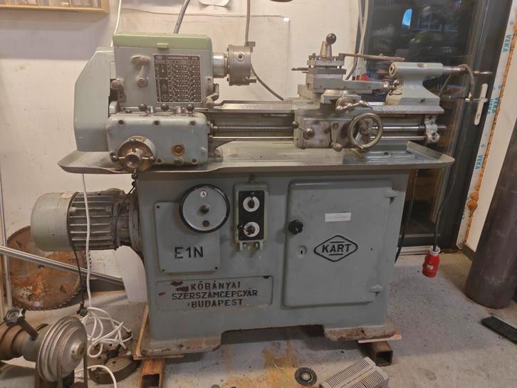 KART E1N Draaibank - Gebruikt, Zakelijke goederen, Machines en Bouw | Metaalbewerking, Ophalen of Verzenden