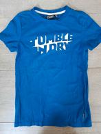 Tumble 'n dry shirt t-shirt blauw korte mouw maat 134 / 140, Tumble 'n Dry, Gebruikt, Ophalen of Verzenden, Shirt of Longsleeve