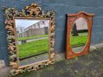 Twee antieke spiegels, Ophalen, Rechthoekig, 50 tot 100 cm, 100 tot 150 cm