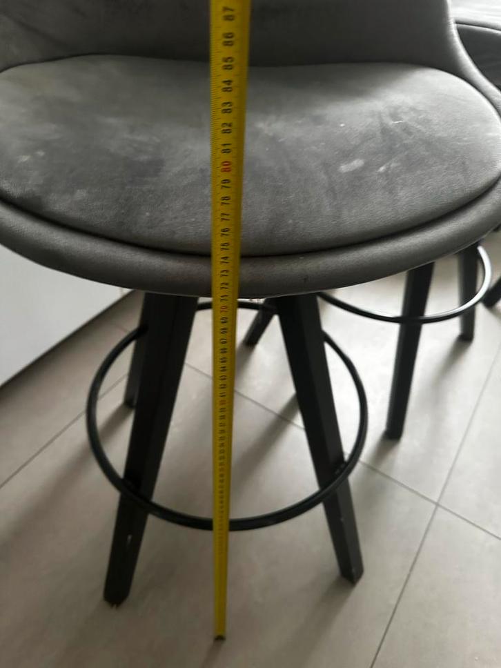 6 Gebruikte Barkrukken - Opknapper totaal eur 25, Huis en Inrichting, Barkrukken, Gebruikt, 90 cm of meer, Metaal, 5 krukken of meer