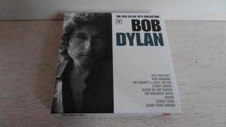 CD box : Bob Dylan : The Bob Dylan 70's collection : 10 cd's, Cd's en Dvd's, Cd's | Rock, Gebruikt, Poprock, Ophalen of Verzenden