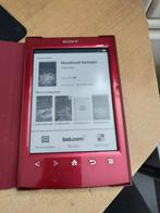 Sony Reader PRS-T2 rood, 4 GB of minder, Gebruikt, Ophalen of Verzenden, Wi-Fi
