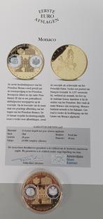 Monaco Eerste Euro Afslagen, Postzegels en Munten, Munten | Europa | Euromunten, Monaco, Goud, Ophalen of Verzenden, 10 euro