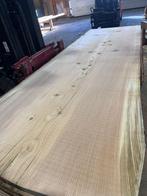 60 mm douglas boomstam tafelblad 80-100 cm, Ophalen, Nieuw, Rechthoekig, Hout