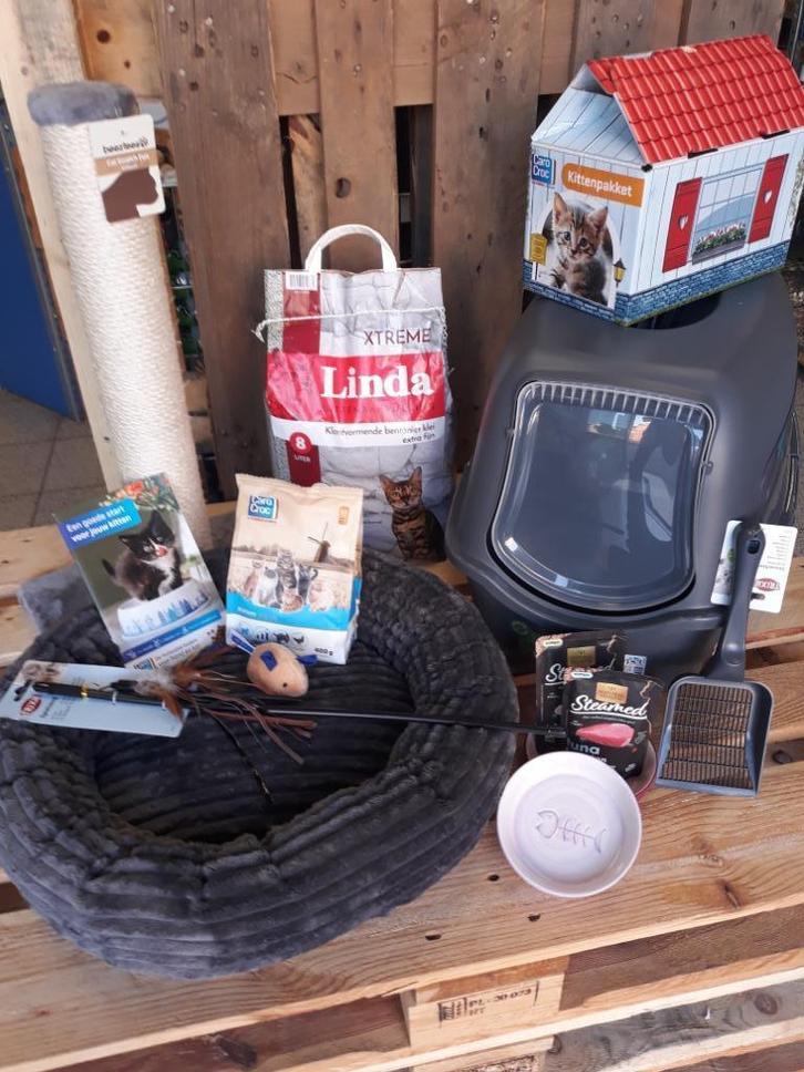 Kitten start pakket - ook voor volwassen katten, Dieren en Toebehoren, Katten-accessoires, Nieuw, Ophalen of Verzenden