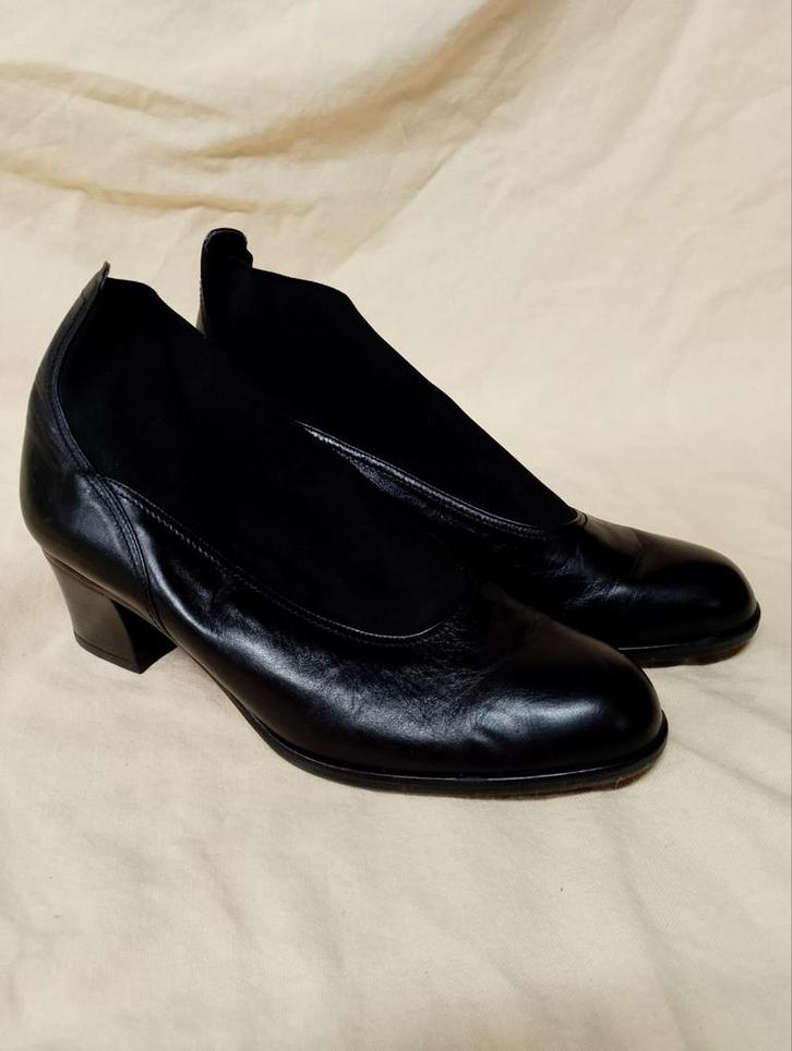 Gabor Zwarte Instappers Maat 7.5 - Nieuw!, Kleding | Dames, Schoenen, Ophalen of Verzenden