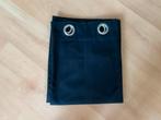 1 Zwart Gordijn Ikea met Ringen., Ophalen of Verzenden, Zo goed als nieuw