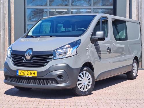 Renault Trafic 1.6 dCi T29 L2H1 Dubbele cabine | Airco | Blu, Auto's, Bestelauto's, Bedrijf, Te koop, ABS, Airconditioning, Alarm