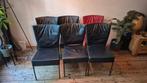 Montis Spica Eetstoelen - Set van 6, Huis en Inrichting, Stoelen, Gebruikt, Zwart, Design, Ophalen of Verzenden
