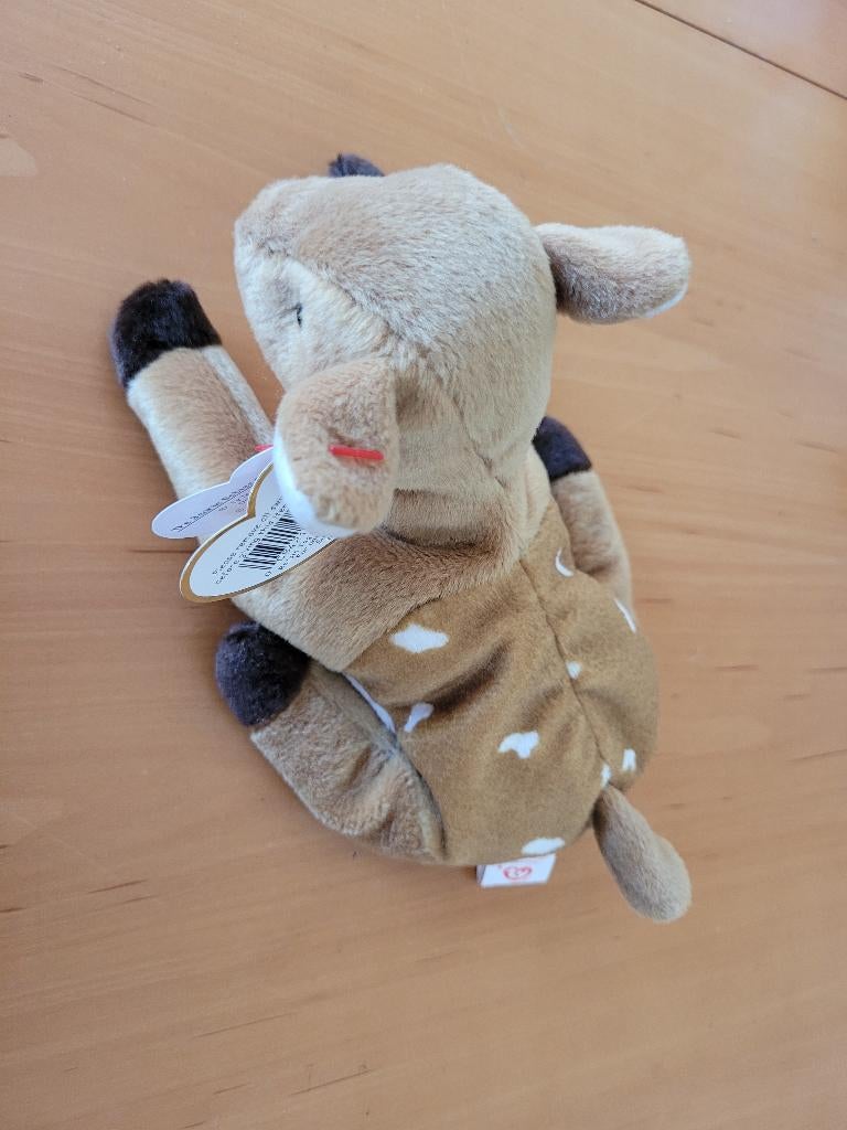Ty Beanie Baby Hert Whisper, Ophalen of Verzenden, Zo goed als nieuw, Overige typen