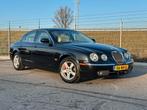 Jaguar S-Type 2.5 V6 Sport AUT 2005 Zwart, Auto's, Jaguar, Automaat, Achterwielaandrijving, Beige, 2497 cc