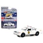 1998 Ford Crown Victoria Interceptor Greenlight 1/64 police, Ophalen of Verzenden, Nieuw, Auto