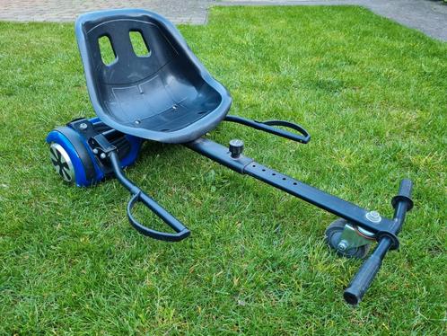 Denver Hoverboard blauw met zitje en oplader, Kinderen en Baby's, Speelgoed | Buiten | Skelters, Gebruikt, Overige merken, Ophalen