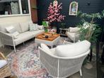 Mooie loungeset, Tuin en Terras, Tuinsets en Loungesets, Ophalen, Zo goed als nieuw, Wicker, Hocker