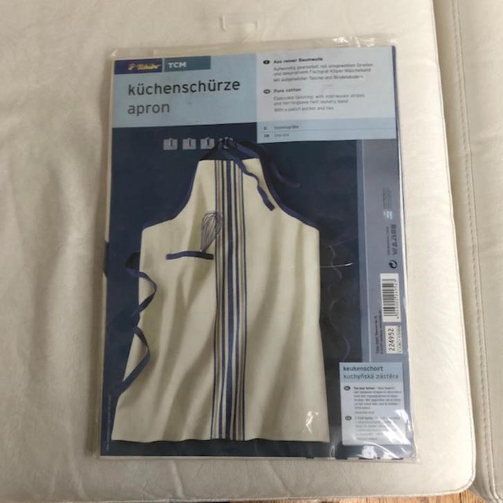 Tchibo TCM keukenschort met 3 bijpassende theedoeken – nieuw, Huis en Inrichting, Keuken | Textiel, Nieuw, Tafelkleed of Tafelzeil