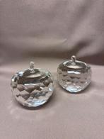 Kristallen Appels van Oleg Cassini, Overige materialen, Wit, Ophalen of Verzenden, Zo goed als nieuw