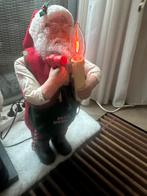 Kerstman met verlichting beweegt izgs ong 38 cm, Ophalen of Verzenden, Zo goed als nieuw