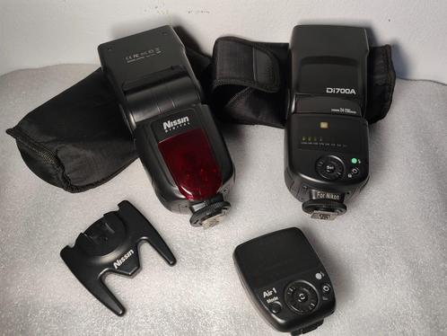 ZGAN Nikon - 2x Nissin Di700A flitser (Commander + ringflits, Audio, Tv en Foto, Fotografie | Flitsers, Zo goed als nieuw, Overige merken