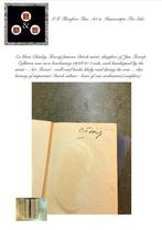 Charley Toorop ex libris 1939 4x hand gesigneerd, Verzenden