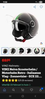 Nieuwe Jethelm Maat L (59) - Italiaanse Kleuren, Ophalen of Verzenden