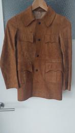 Vintage suede meisjes jas jaren 60/70, Ophalen, Meisje