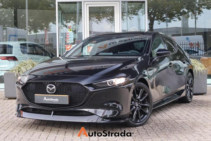 Mazda 3 Hatchback Skyactiv-G Sportive 150pk | AeroPack | ACC, Auto's, Mazda, Bedrijf, Te koop, ABS, Achteruitrijcamera, Adaptive Cruise Control