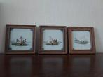 Vintage Delftse Tegeltjes - Diverse Ingelijste Sets, Antiek en Kunst, Ophalen