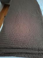 Mooi grote sprei 260x260 bruin, Huis en Inrichting, Ophalen, Bruin, Overige typen, Tweepersoons