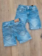 2 Super stoere denim shorts Trumble 'n dry maat 110, Ophalen of Verzenden, Gebruikt, Jongen, Broek