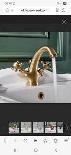Gouden badmeubelkraan - 1 jaar oud, Huis en Inrichting, Keuken | Complete keukens, Gebruikt, Overige materialen, Geel, Overige typen