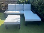 Zeer nette LIFE hoek loungeset, Tuin en Terras, Ophalen, Zo goed als nieuw, Aluminium