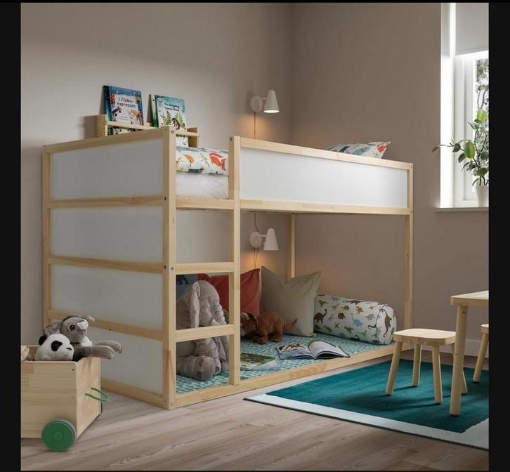 Ikea Kura Hoogslaper - Goede Staat - Zonder Matras, Kinderen en Baby's, Kinderkamer | Stapelbedden en Hoogslapers, Gebruikt, Hoogslaper