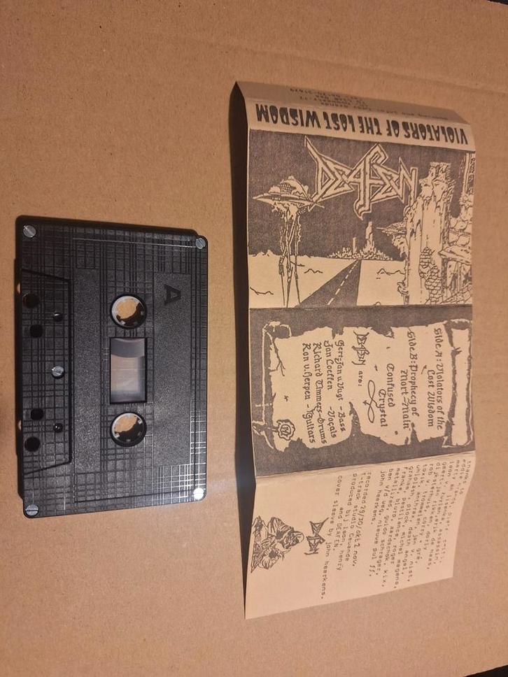 Deafen: Violators of the lost wisdom demo tape, Cd's en Dvd's, Cassettebandjes, Zo goed als nieuw, 1 bandje, Verzenden
