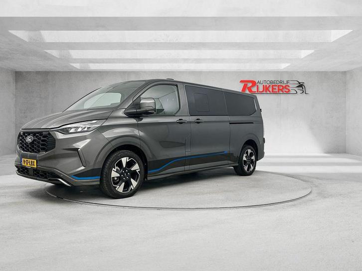 Ford TRANSIT CUSTOM 320 2.0 TDCI L2H1 Sport DC 170 PK,BPM Vr, Auto's, Bestelauto's, Bedrijf, Te koop, 360° camera, ABS, Achteruitrijcamera