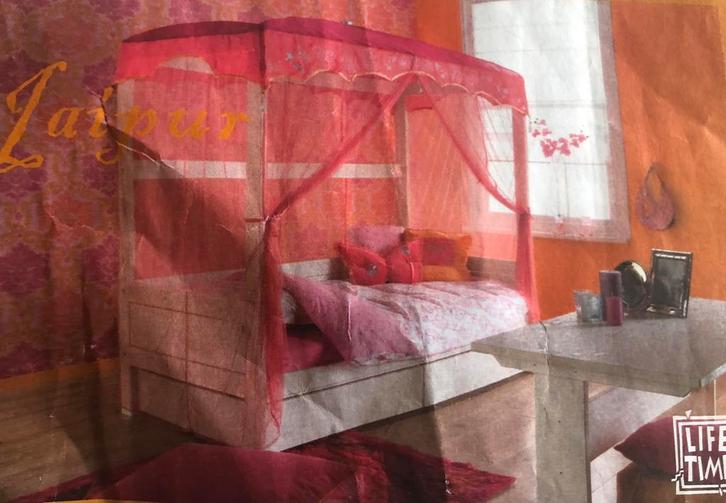 Halfhoogslaper van Lifetime. Roze hemel, Kinderen en Baby's, Kinderkamer | Stapelbedden en Hoogslapers, Gebruikt, Halfhoogslaper