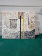 -	schilderij abstract mensen, Ophalen of Verzenden, 'T Olde Gre-j, Info@toldegrej.nl, Endepoelstraat 20f Didam