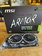 MSI GeForce GTX 1060 ARMOR 6G OC, PCI-Express 3, Gebruikt, DisplayPort, Ophalen of Verzenden